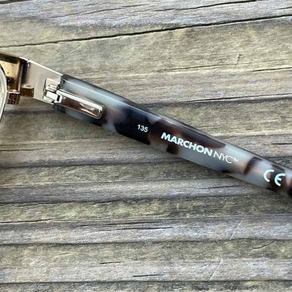 Marchon NYC Women Eyeglasses/sunglasses Frame Black M-SURREY 51[]16 135 Glasses - Picture 10 of 12